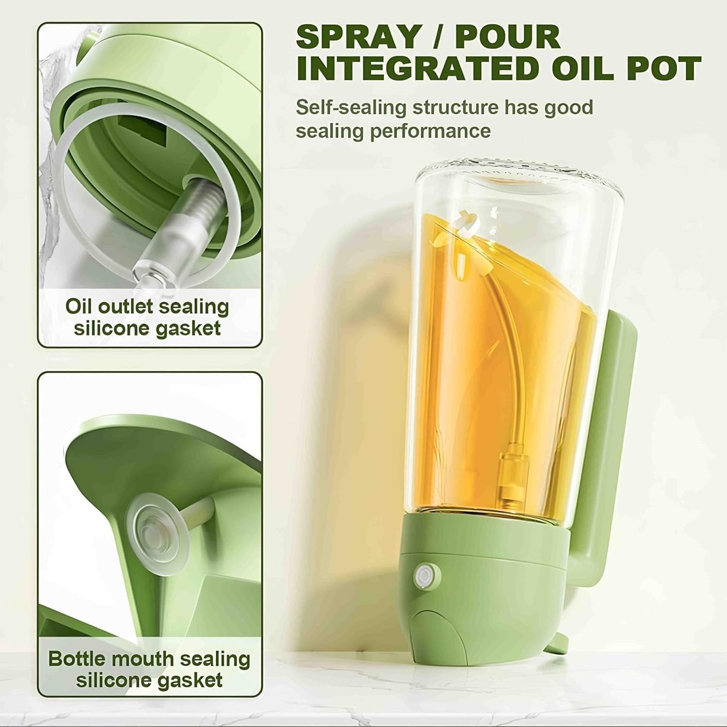 2 in 1 Oil Sprayer cum Dispenser