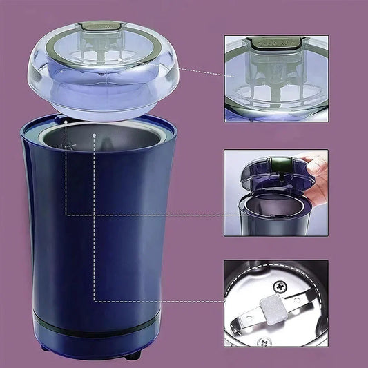 Portable Electric Coffee Grinder Spice & Coffee Bean Grinder