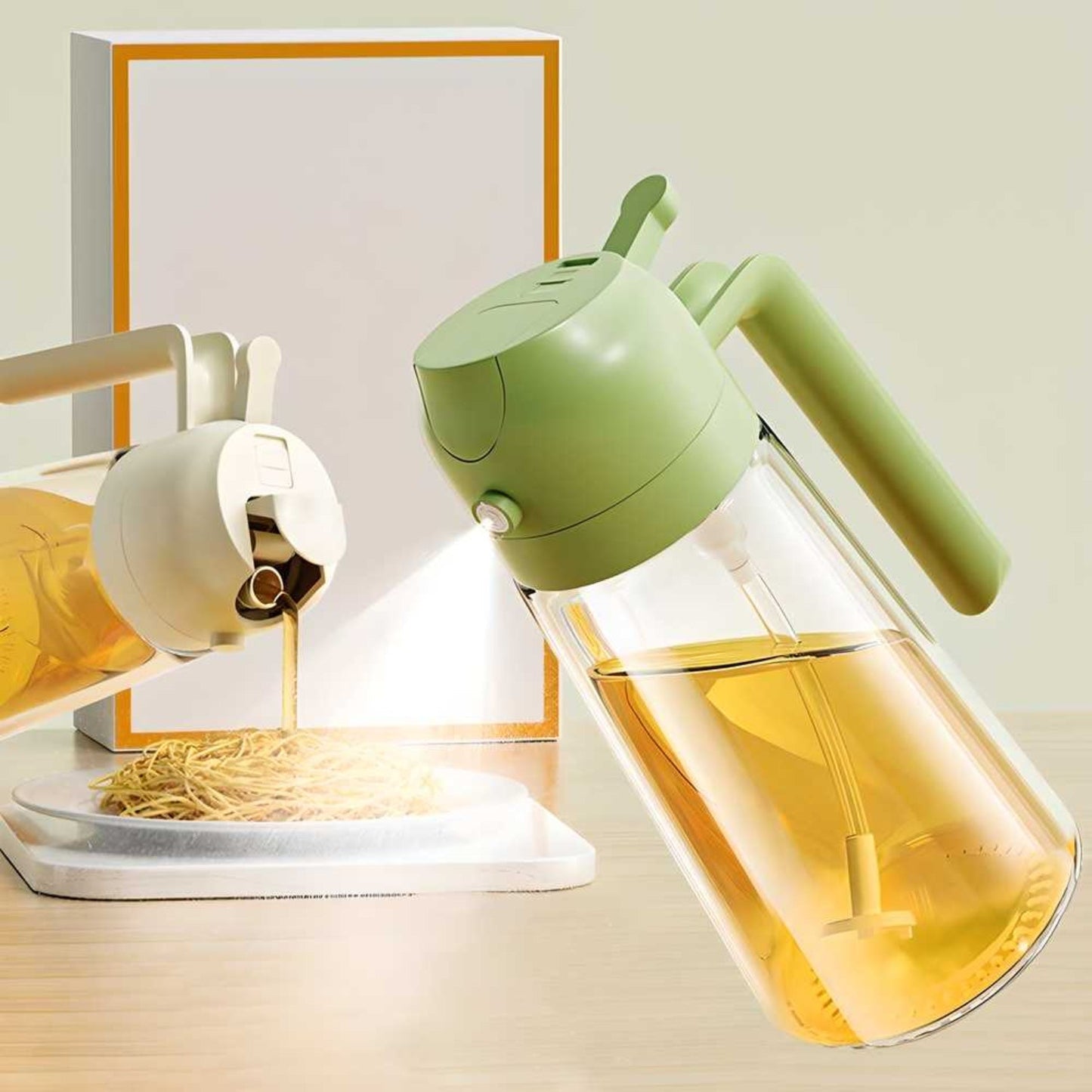 2 in 1 Oil Sprayer cum Dispenser