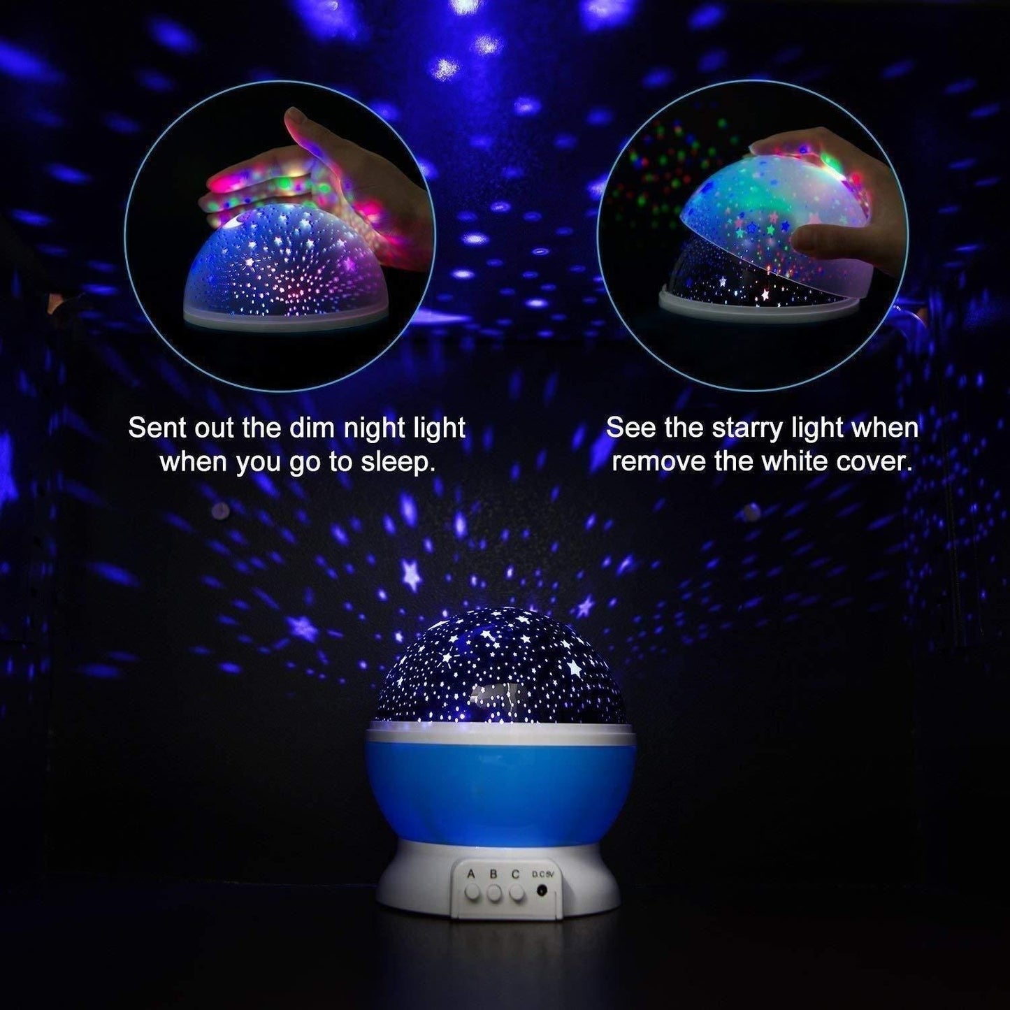 Cosmic Dream Rotating Projection Lamp Pro