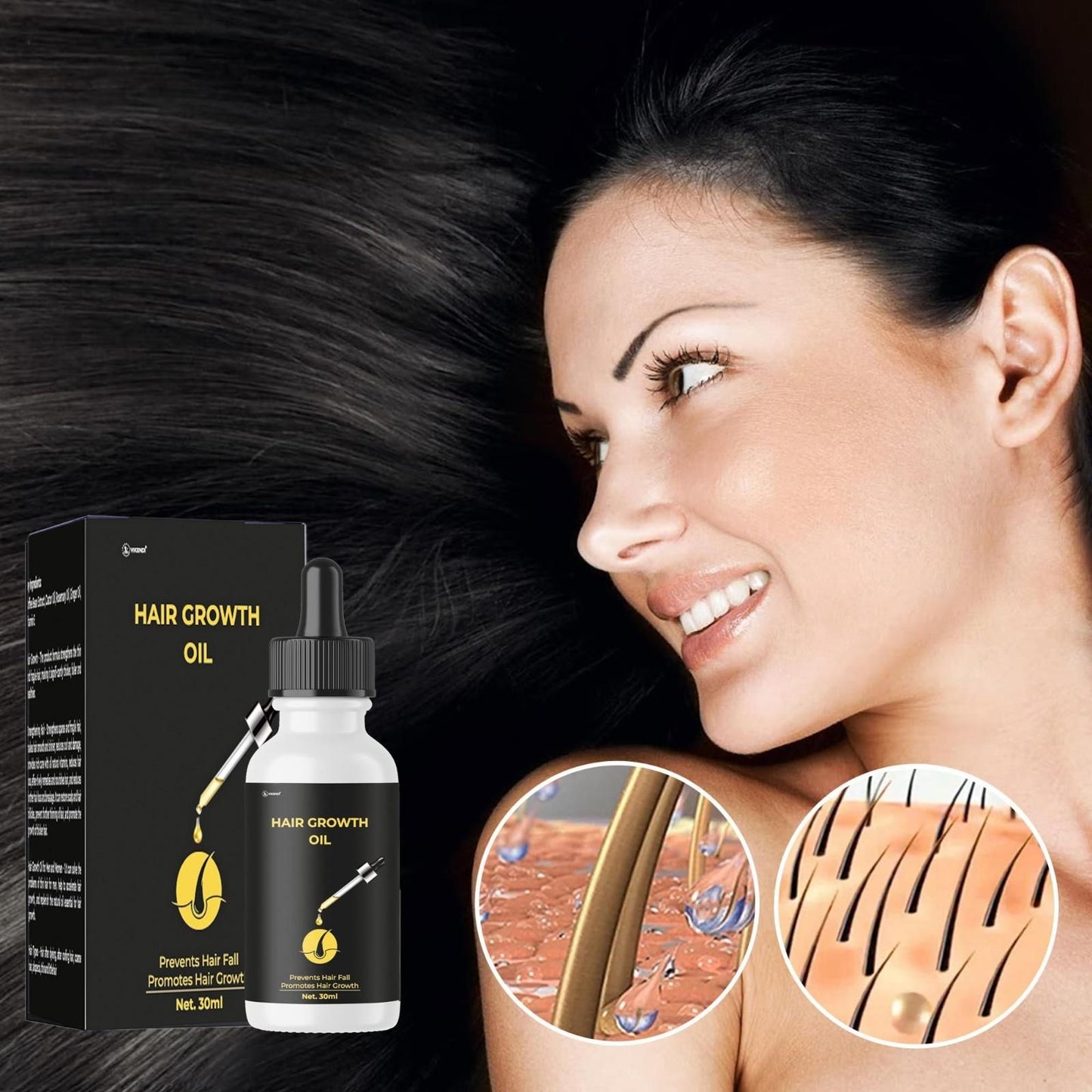 Hair Growth Oil 30ML Natural Qyality