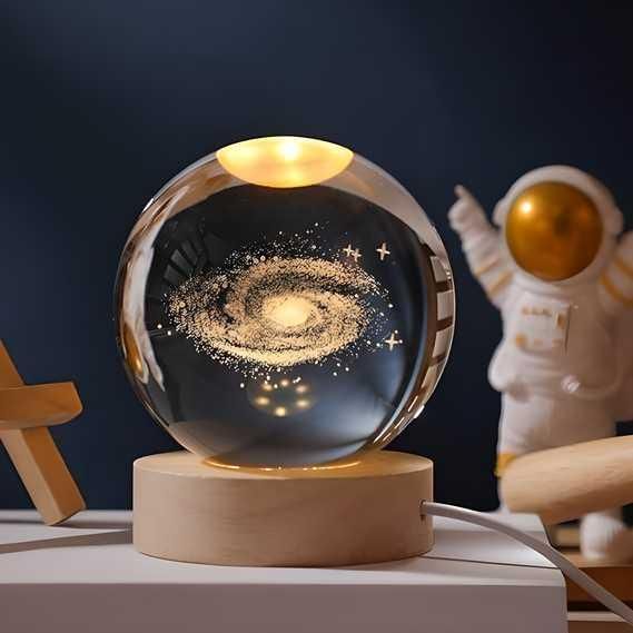 Luminous 3D Galaxy Lamp Ball