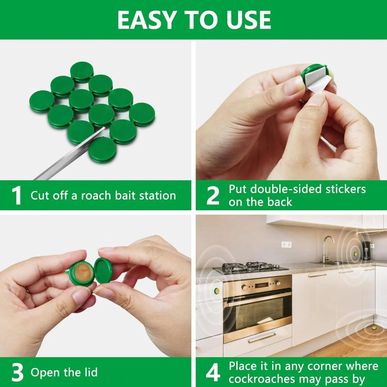 EcoShield Roach Defense Gel: Total Cockroach Elimination